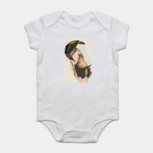 European green woodpecker Baby Bodysuit